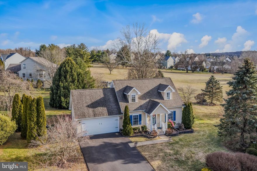 Charming Cape Cod on the Golf Course in Stonebridge!
Welcome to this beautifully maintained Cape Cod–style home located in the desirable Stonebridge subdivision of Berkeley County, WV, right on the golf course. This thoughtfully designed 4-bedroom home offers flexible living with the option for convenient one-level living if desired. The main level features primary bedroom , full bath with garden tub & shower (all newly remodeled).  A spacious great room with vaulted ceiling  creating an open and inviting atmosphere.

Two bedrooms are located upstairs ( with new carpet) with a 2nd full bath (remodeled), while the lower level basement area offers an additional bedroom with a half bath, along with a recreation room, ample storage, and access to outside. Step outside to a private side yard from the basement, or relax on the expansive patio featuring a covered wood-beam design, TV mount, and hot tub—your own private outdoor oasis.

Super well maintained and move-in ready, this home combines charm, space, and lifestyle in a prime golf course setting. Don’t miss this exceptional opportunity in Stonebridge!