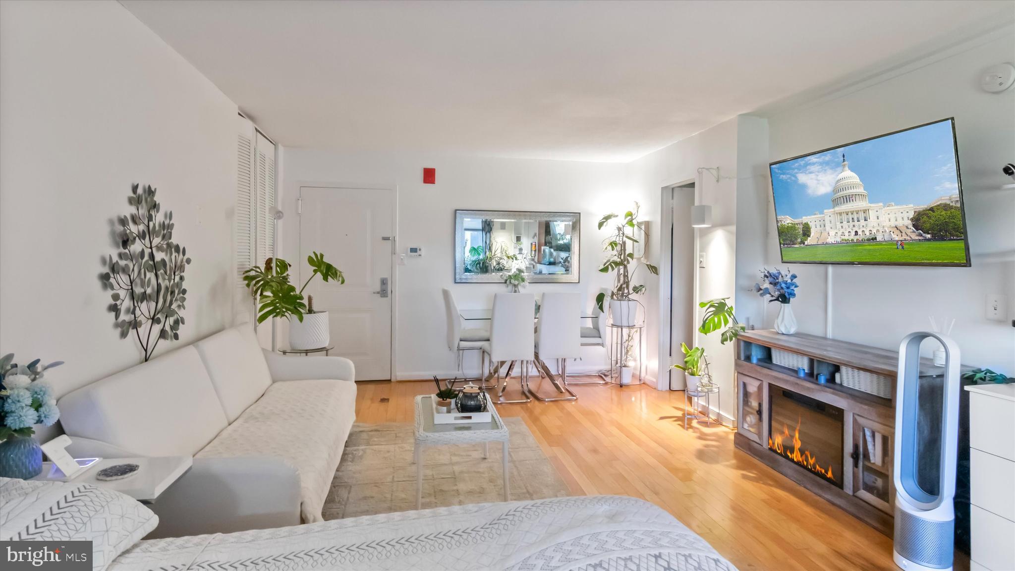 HOT DEAL ALERT! Seller is MOTIVATED and ready to make a deal!Grab this stunning condo before it’s gone and get rewarded! $1,000 Closing Assistance for buyers who close on or before August 30th!
Don't miss out on this golden opportunity! Message us now to schedule a showing and secure this amazing offer before someone else does!*The Property is back on the market through no fault of the Seller nor the property. This presents a great opportunity for new buyers* Modern, Light-Filled Studio in Prime Transit-Accessible Location – Move-In Ready!
Welcome to this beautifully updated 8th-floor studio unit and perfect for you seeking affordability, comfort, and convenience in one unbeatable package. This pet-friendly residence is flooded with natural light and features stunning hardwood flooring throughout, along with stylish upgrades that make city living effortless.
The open-concept kitchen is upgraded with 42-inch maple cherry-finish cabinets, modern countertops, stainless steel appliances, and a breakfast counter that is perfect for everyday meals or entertaining guests. Enjoy the ease of an in-unit washer/dryer combo, with common laundry available just outside the unit.
Storage won’t be a problem with a huge walk-in closet, an extra closet, and even optional additional storage available for only $50/month. The assigned parking spot is included, and EV charging stations are also available in the community.
The updated bathroom features new 2024 light fixtures and a refreshed shower space. Updated window blinds, screens, and filter system add to the move-in ready appeal.
Condo fee includes all utilities: water, electricity, gas, trash, lawn care, exterior & building maintenance, and access to amenities galore:
✔ On-site reception/front office
✔ 24-hour security cameras
✔ Tennis court
✔ Barbecue/picnic area
✔ Community garden
✔ Laundry room
Unbeatable location that is right across from the K6 Metro bus station and walking distance to the upcoming Purple Line (2027). Minutes from downtown Takoma Park, restaurants, shops, and Langley Park transit hub. Quick commute to the University of Maryland, Catholic University, and other major employment and education centers.
Recreational options abound nearby with Sligo Creek Park, local museums, galleries, and cultural attractions right around the corner.
This unit is the perfect combination of style, practicality, and accessibility.
HOT DEAL ALERT! Seller is MOTIVATED and ready to make a deal!
Grab this stunning condo before it’s gone — and get rewarded!
$1,000 Closing Assistance for buyers who close on or before August 30th!
Don't miss out on this golden opportunity! Message us now to schedule a showing and secure this amazing offer before someone else does!