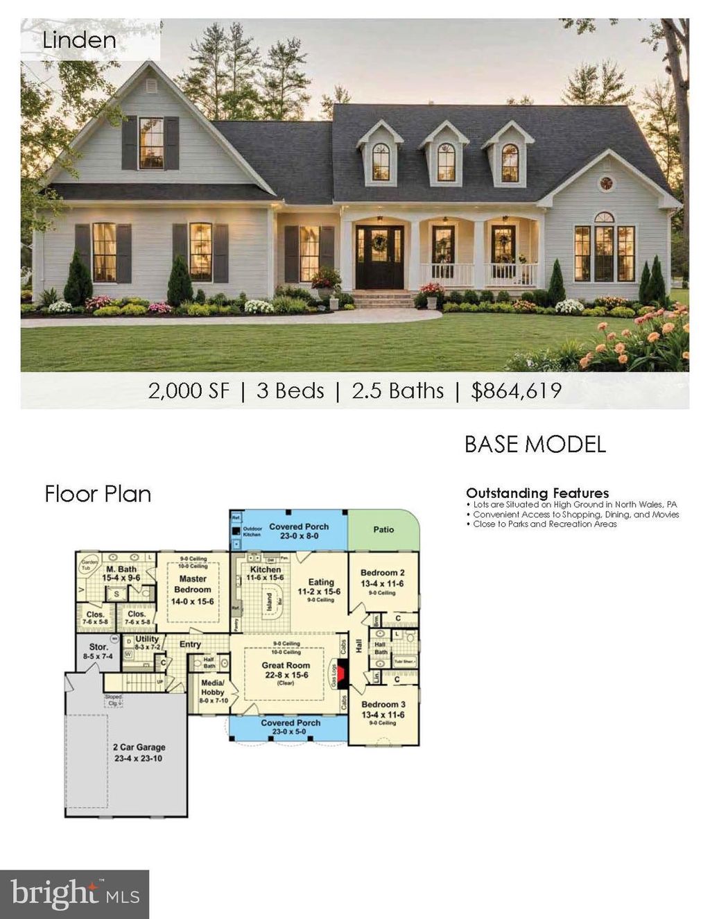 Photo of Stump Road, NORTH WALES, PA 19454 (MLS # PAMC2167808)