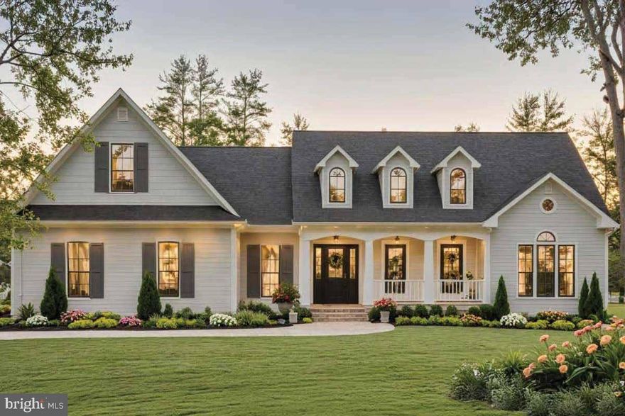 This gorgeous model features elegant dormers for timeless curb appeal and the covered front
porch just adds to the charm of this model. Enter to an amazing great room with a fireplace,
tray ceiling, beautiful low maintenance flooring and open floor plan which adds to the spacious
feel of this room. Adjacent to the great room is a flexible room which can be an office, hobby
space etc. and is separated by double doors. The elegant kitchen features elegant cabinetry and
granite counter tops, large island, recessed lighting and spacious eating area. The Master Suite
features a tray ceiling and recessed lighting. The Master Suite’s amenities extend to the
beautiful bathroom with oversized dual sinks, lovely corner tub and separate shower. Two
additional nicely sized bedrooms and convenient hall bathroom which has twin sinks and linen
closet. Outdoor entertaining is superb with a wonderful covered porch for enjoy Additionally you can enjoy the open patio for sunshine and added entertaining area. The above image is a representaion and may change with custom choices and up-grades.  Bring your own building plans or choose plans that the builder has.