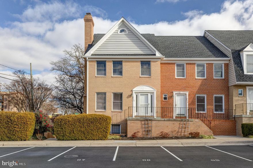 Two level, townhouse style condo in the heart of downtown Vienna, just one block from Maple Ave and steps from the W&OD trail. This 3 bedroom, 2.5 bathroom home has two reserved parking spots and an extra storage space located in the community. The main level features a living room with windows on two sides and a wood burning fireplace, a separate dining room or home office, a large eat-in kitchen with a bay window, and a half bathroom. The upper level has 3 large bedrooms, 2 full bathrooms and upper level laundry. The low monthly condo fee includes an outdoor pool that is shared with the Park Terrace community next door.  Professional photographs will be added on 1/3/24. This community is a rare find - you won't want to miss this one!