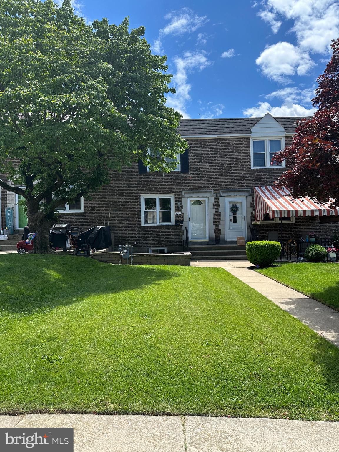 Now available for rent is a clean, comfortable 3-bedroom, 1-bath brick row home in the popular Westbrook Park neighborhood of Clifton Heights, Upper Darby. This home is move-in ready and perfect for anyone looking for a quiet, convenient place to live. Out front, you’ll find a nice cement patio—great for relaxing after work or having a weekend cookout. Inside, the first floor features a good-sized living room, a separate dining room, and an updated kitchen with beautiful oak cabinetry, gas cooking, a refrigerator, microwave, and dishwasher. Upstairs has three bedrooms, including a large main bedroom, and a nicely updated hall bath with ceramic tile. The finished basement gives you extra space to hang out, plus a faux brick fireplace and a laundry area with a washer and dryer included. Out back, there's room for two-car off-street parking, and the home also includes a built-in garage. It's located in a friendly neighborhood close to schools, shopping, and public transit. To qualify, each applicant must have a credit score of at least 650 and be able to pass a credit and background check, as well as show proof of income (2024 W-2 and two recent pay stubs). Sorry, no pets and no smoking allowed inside the house. If you're looking for a solid, comfortable home in a great location, this might be the one for you!