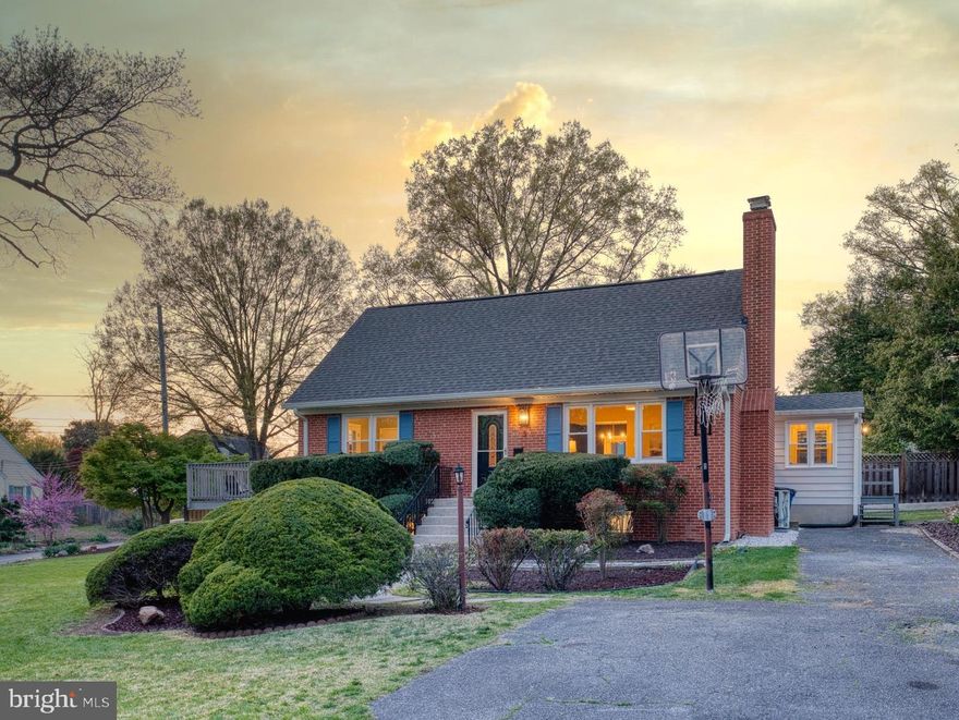 Discover the perfect blend of tranquility, privacy, and comfort nestled in the highly sought-after Highland View neighborhood of Silver Spring. This beautifully renovated home offers a peaceful retreat amid luxury and style. Whether you like access to esteemed local schools, proximity to parks, shopping, or entertainment, 3 Melbourne Ave presents an idyllic haven in the heart of Montgomery County, Maryland. This charming cape's main level features hardwood floors and a spacious floor plan: a large living room with a fireplace, a spacious eat-in kitchen with new cabinets, stone counters, and all new appliances, open to a separate dining room with sliding glass door to back patio, 2 lovely spacious bedrooms, and a sweet all-new full bath! Upstairs, you'll find beautiful wood floors, a gorgeous primary bedroom with 2 walk-in closets and insulated eave storage, a renovated hall bath, and a large 2nd bedroom. The lower level has a spacious recreation room/office with a separate entrance, an updated full bath, and a large storage room. Outside, you'll find a new patio, an expansive deck, large landscaped corner lot, and a private driveway. All within minutes of downtown Silver Spring, Whole Foods, movies, shopping, restaurants, and an awesome weekly Farmer's Market, this home's special blend of character, charm, and numerous upgrades will make you want to call it home.  ***New roof 2024, new windows 2025, new kitchen 2025,  renovated baths 2025, refreshed deck 2025, new patio 2025, new light fixtures 2025, new hardware and plumbing fixtures 2025, water heater 2024, refinished wood floors 2025.***Note Forno Espresso Moena 36" 19.2 cu. ft. Refrigerator with Ice Maker in Black with Antique Brass Handles has shipped and is on the way. Will be installed prior to settlement.