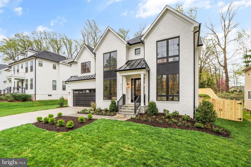 Updated Interior and Exterior Photos! READY NOW! In between Holton and Landon, INCREDIBLE BETHESDA, MD location, constructed by Tilden Signatures, a Haverford Homes Company with over 35 years in the industry.  Located in Burning Tree Valley, near Burning Tree Elementary. Exterior landscape by Post Modern Landscape. 1st-floor In-Law Suite with Full Bath. Incredible yard, potential for pool, swing set, patio furniture, etc. Interior by Searl Design Group. Electric car charger-ready garage, ample guest parking. Versatile main level with in-law suite/office option. Engineered French White-Oak flooring backed by a 25 year warranty, custom millwork, large spacious island, 8' solid core doors on main level. Pre-wired for sound, security, and other smart features which are customizable. Five spacious bedrooms upstairs, spa-like owner's suite. Lower-level features modern wet bar, full bedroom, custom-built sump, metal stud basement construction, 2-10-year builder warranty included.