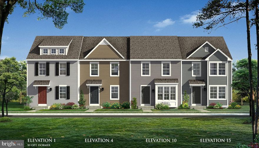 Live the Huntfield lifestyle in Charles Town's largest planned community ideally situated along the rolling hills of the Blue Ridge Mountains. $5500 IN CLOSING ASSIST WITH APPROVED LENDER AND TITLE! New Townhomes in Jefferson County. 8ft Sunroom! The York II offers both beautiful and efficient living space! The first floor includes a modern kitchen with trendy, sought after finishes, and leads into a spacious living room for entertaining. Adding an 8ft Sunroom is an excellent way to personalize square footage on all three levels. The second floor is your personal oasis with an owner's suite, walk-in closet, and spa-like bathroom with two additional bedrooms. Finished Basement with full bathroom. Photos may be of similar home/floorplan if home is under construction or if this is a base price listing.