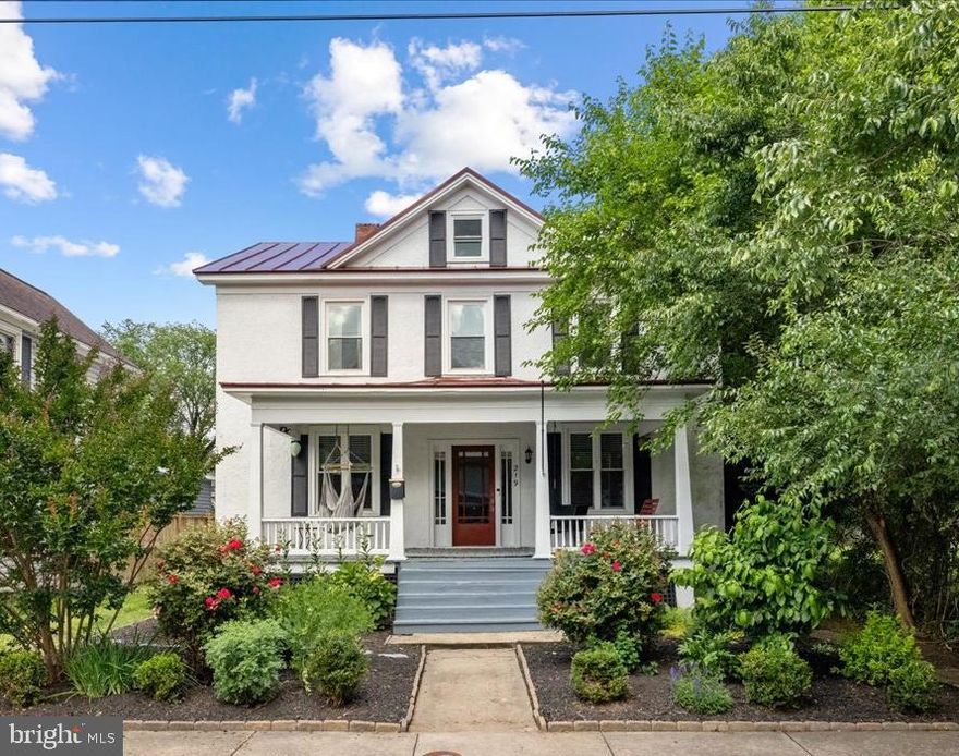 Step inside this wonderfully maintained 4 bedroom, 3 and ½ bath home built in 1910. They don’t make them like this anymore! This home boasts the charm and originality of its historic roots with some modern touches. Additionally, you are only a 5 minute walk from Main St Front Royal with all of its restaurants, stores, movie theatre and more. Stunning hardwood floors, tall ceilings and spacious rooms are just some of the comforts this home offers. The upgraded kitchen is complete with stainless steel appliances, and as you step out onto the covered and screened in porch your eyes will be amazed with the large backyard. The fully fenced in and landscaped backyard is perfect for a garden or letting your fur babies run wild. Upstairs you will find the 4 generously sized bedrooms including the master with a master bathroom. If you needed more space, the full basement and walk-up attic are waiting for your finishing touches. The craftsmanship of this home shows, and the owner has maintained it in great condition. Don’t let this one slip by. Schedule your showing today and don't forget to check out the home tour video as well as the floor plan layout in the pictures!