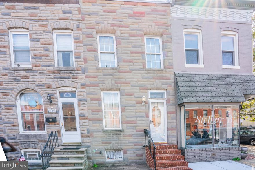 Fantastic home located in convenient Fed Hill within walking distance to all South Baltimore has to offer! Inner Harbor, Restaurants & Nightlife just to name a few! Featuring nice hardwood floors,sep dining room&quaint kitchen w/laundry on main lvl. 2 bdrms w/den/study/possible 3rd bdrm,1 ba & clean,unfinished basement that has the potential to be finished for addnt'l living space!