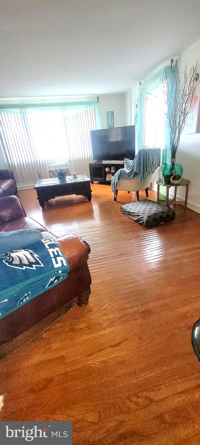 Welcome to 1810 Oakmont St located in the Rhawnhurst section of Northeast Philly! This beautiful twin house is located behind the Cottman Mall and sought after location! It features 3 nice size bedrooms, plenty of closets, hardwood floors t/o, spacious open plan living room, separate dining room, full kitchen w/maple cabinets, tile floor, stainless appliances, central air/heat, 2 full baths, finished basement which boasts a wine bar and entertainment area, and attached rear garage with additional driveway parking. It is currently tenant's occupied on m/m lease. Tenant has been there for a decade now. Tenant requests 5 months to relocate if the house sells.. Weekends showings only at the request of occupants.. Great location!