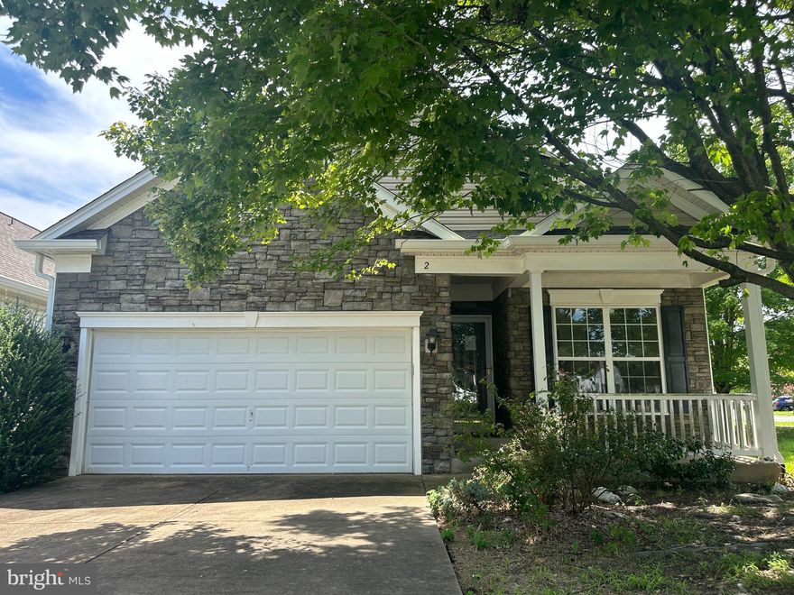 Take this Fredericksburg EXIT...to the Dell Webb community at Falls Run.  This 55+ neighborhood in Stafford in so convenient to all the Fredericksburg area has to offer.  The community itself has so many amenities that one may not want to leave!  This 2 level home is quite spacious.  There is also a deck and patio to enjoy.  Did I mention the 2 car garage and so much more?  I am a HUD registered agent and would like to schedule your private tour so you can see for yourself!