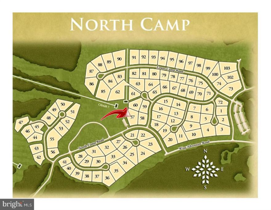 Discover an exceptional opportunity at 57 North Camp Road in McHenry, MD — a premier ski-in/ski-out homesite perched on the slopes of Wisp Mountain. Perfectly positioned off both Ace’s Run and Ridge Run (Chair 7), this property offers true mountain convenience with instant access to winter adventure right from your doorstep. Set high on the mountain, this lot features breathtaking panoramic views and unforgettable sunsets stretching across the valley and surrounding peaks. Whether you’re gearing up for a day on the slopes or relaxing with a cup of hot tea as the sun dips behind the mountains, this location delivers year-round beauty and serenity. Located just minutes from Deep Creek Lake, the ASCI Whitewater Rafting Course, and the expansive 550-acre Fork Run Recreation Area, the possibilities for outdoor recreation are endless. Enjoy skiing, snowboarding, whitewater rafting, hiking, mountain biking, kayaking, golfing, and countless other activities — all within easy reach. This is the perfect lot to build your dream mountain home, weekend retreat, or a vacation rental. With four-season adventure at your fingertips and one of Deep Creek’s most desirable ski communities as your backdrop, 57 North Camp Road is a rare opportunity to own a true lifestyle property.