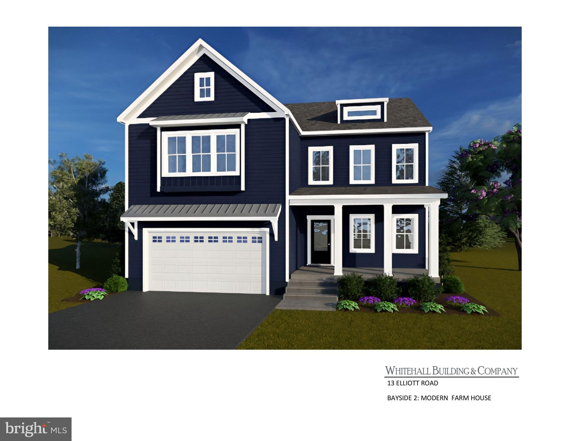 Perfectly situated just minutes from the heart of Downtown Annapolis, yet tucked away for privacy, this 4 br, 3.5 bath NEW CONSTRUCTION coastal inspired home with a 2 car garage and optional detached guest cottage by Whitehall Building & Company offers the best of both worlds—convenience and tranquility. With over 3,400 square feet of finely crafted living space across three levels, every detail has been thoughtfully designed to deliver both comfort and sophistication. Step inside and be greeted by soaring 10-foot ceilings, expansive wide-plank flooring, and an open-concept layout ideal for both everyday living and elegant entertaining. The chef’s kitchen is the centerpiece of the home, featuring a grand center island, quartz countertops with matching backsplash, premium stainless steel appliances, and abundant storage. Flowing seamlessly into the breakfast area and spacious family room, this home is designed for hosting unforgettable gatherings. A versatile flex room offers the perfect space for a formal dining room, private home office, or cozy reading retreat. Additional main-level highlights include a custom mudroom, walk-in pantry, and stylish powder room. The upper level is a true sanctuary, boasting a luxurious primary suite with a generous walk-in closet and spa-inspired bath complete with dual vanities, a frameless glass shower, and a freestanding soaking tub. Two additional bedrooms share a beautifully appointed guest bath, while a convenient second-floor laundry room adds ease to daily living. The lower level provides endless possibilities, including a spacious recreation room, full bath and optional 5th bedroom—perfect for overnight guests or extended family. For those seeking even more flexibility, an optional detached guest house is available, offering a private one-bedroom suite with full bath, living room, and kitchenette—an ideal space for visitors, multigenerational living, or an au pair. All of this in an enviable location just minutes from the U.S. Naval Academy, fine dining, boutique shopping, waterfront attractions, and major commuter routes. Don’t miss the opportunity to personalize your finishes and create the luxury home of your dreams in the heart of Annapolis.