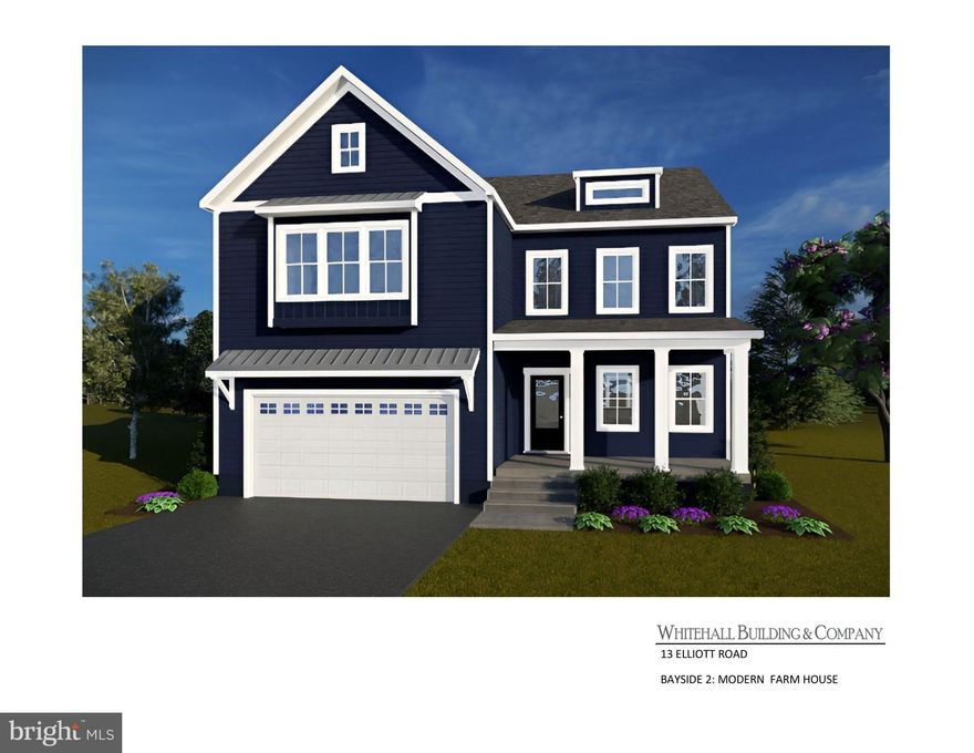 Perfectly situated just minutes from the heart of Downtown Annapolis, yet tucked away for privacy, this 4 br, 3.5 bath NEW CONSTRUCTION coastal inspired home with a 2 car garage and optional detached guest cottage by Whitehall Building & Company offers the best of both worlds—convenience and tranquility. With over 3,400 square feet of finely crafted living space across three levels, every detail has been thoughtfully designed to deliver both comfort and sophistication. Step inside and be greeted by soaring 10-foot ceilings, expansive wide-plank flooring, and an open-concept layout ideal for both everyday living and elegant entertaining. The chef’s kitchen is the centerpiece of the home, featuring a grand center island, quartz countertops with matching backsplash, premium stainless steel appliances, and abundant storage. Flowing seamlessly into the breakfast area and spacious family room, this home is designed for hosting unforgettable gatherings. A versatile flex room offers the perfect space for a formal dining room, private home office, or cozy reading retreat. Additional main-level highlights include a custom mudroom, walk-in pantry, and stylish powder room. The upper level is a true sanctuary, boasting a luxurious primary suite with a generous walk-in closet and spa-inspired bath complete with dual vanities, a frameless glass shower, and a freestanding soaking tub. Two additional bedrooms share a beautifully appointed guest bath, while a convenient second-floor laundry room adds ease to daily living. The lower level provides endless possibilities, including a spacious recreation room, full bath and optional 5th bedroom—perfect for overnight guests or extended family. For those seeking even more flexibility, an optional detached guest house is available, offering a private one-bedroom suite with full bath, living room, and kitchenette—an ideal space for visitors, multigenerational living, or an au pair. All of this in an enviable location just minutes from the U.S. Naval Academy, fine dining, boutique shopping, waterfront attractions, and major commuter routes. Don’t miss the opportunity to personalize your finishes and create the luxury home of your dreams in the heart of Annapolis.  Permits are almost fully approved and delivery of your new home is only 8 months away.