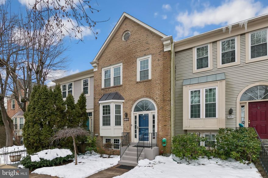 *OFFER DEADLINE - MONDAY, 02/05 @ 3:00 PM - PLEASE SUBMIT ALL OFFERS BY DEADLINE*
Welcome to this elegant 4 bedroom brick front townhome with 3.5 fully renovated bathrooms, offering a perfect blend of modern comfort and timeless charm. Nestled in the well-maintained community of Park Overlook, this residence boasts numerous NEW upgrades and thoughtful details throughout. As you enter the foyer, the ceramic tile floor invites you into the home, and a convenient coat closet adds functionality to the space. NEW Brazilian Cherry hardwoods lead you up the stairs into the hallway, where the large and upgraded, table-space kitchen, features ALL NEW quartz counters, subway tile backsplash, and stainless steel appliances, as well as an updated ceramic tile floor and freshly painted cabinets, and a ceiling fan with bay window, which creates an inviting atmosphere for both cooking and dining. There's also a powder room on this level for your guests. The dining room, with a passthrough window to the kitchen, features crown and chair rail moldings and a smart thermostat, which ensures optimal climate control. The living/dining areas set an elegant tone with freshly refinished hardwood floors with a unique open floor, overlooking the lower level with a NEW ceiling fan above. A slider from the living area opens to a freshly painted wood deck, offering a serene space to unwind. Ascend the NEW Brazilian Cherry hardwood stairway to the upper level, where the primary bedroom awaits with a double door entry, NEW Brazilian Cherry hardwood floors, vaulted ceiling, six-panel doors, ceiling fan and walk-in closet. The all NEW fully renovated en suite bath is a haven of luxury, featuring porcelain tile flooring, a new vanity with quartz countertop, a separate shower and tub, both with full porcelain tile surround and designer inlay. There are also two additional bedrooms down the hall, also adorned with NEW Brazilian Cherry hardwoods, vaulted ceilings, NEW ceiling fans, and six-panel doors, as well as another NEW, fully renovated hall bath also with ALL NEW vanity, porcelain tile floor and porcelain tile surround.  The walk-out lower level impresses with a recreation room featuring NEW Luxury Vinyl Plank (LVP) flooring, a wood-burning fireplace with a marble hearth and surround, and wet bar with a composite counter and cabinets, mirrors above, and recessed lights making this space ideal for entertaining. The slider leads out to the lower patio and fully fenced and gated yard with ALL NEW Fence tops. The NEW, fully renovated full bath on this level boasts porcelain tile flooring, with NEW toilet and vanity, and NEW shower with full porcelain tile surround and designer inlay. A legal 4th bedroom, also with NEW LVP floor and closet completes the finished portion of the lower level. The laundry/utility room includes the regularly serviced HVAC with NEW motor and a front-loading washer and dryer, just 4 years old, and there's also an updated electric panel and plenty of storage, including under the stairway. This gorgeous townhome, which also offers two assigned parking spaces, is not just a residence, but a lifestyle of comfort, convenience, and luxury. Don't miss the opportunity to make this meticulously maintained property your new home! Just a short walk to the community pool and basketball court. Blueberry Hill Park is right across the street. Also close to Shady Grove Metro, Rock Creek Park, Lake Needwood and plenty of shopping and restaurant options.