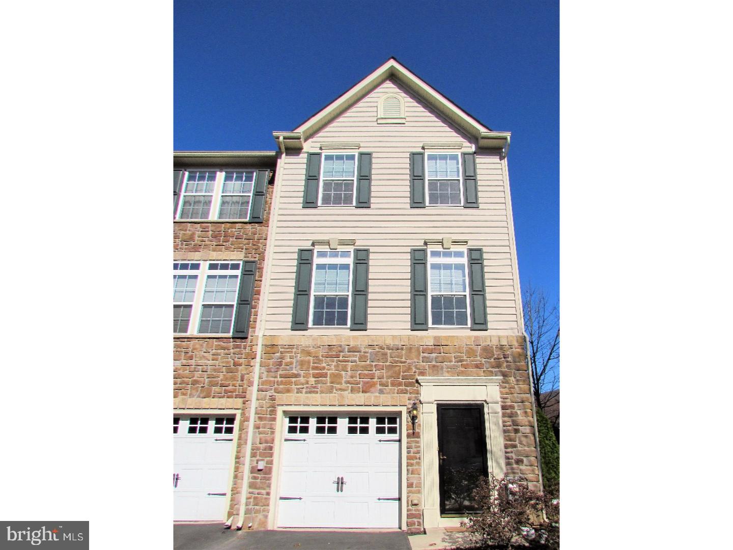 This stunning townhouse has it all! Low maintenance, peaceful, LUXURY living that is conveniently located mere minutes from EVERYTHING: shopping, dining, major commuter roads and historic Bethlehem. This majestically towering home has four completely finished floors of comfortable living space with thoughtful, elegant details throughout. The spacious and open kitchen with modern appliances, dining room and great room with fireplace combine to create a wonderful area for entertaining on a grand scale or quiet nights at home. Bedrooms are all located on the two upper floors to create a quiet refuge from the main living areas below. A fantastic princess suite utilizes the entire top floor, has its own full bathroom and can be used as a home office, home gym or an in-law suite. The monthly association fees cover landscaping, snow removal, trash and all exterior maintenance, so you can enjoy your time in your beautiful home rather than dealing with yard work. A terrific property, a terrific price and a terrific location! ***SELLERS ARE EXTREMELY MOTIVATED. All offers will be considered.***