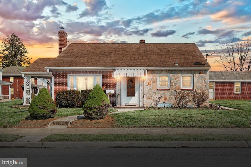 Welcome to this charming brick and stone rancher located in the heart of Littlestown!   Situated on a corner lot, this home boasts a warm and inviting atmosphere with its two cozy fireplaces, perfect for those chilly evenings.
Step inside to discover stunning hardwood floors that flow throughout the home.  Three bedrooms offer ample space for relaxation and privacy.
The heart of this home features beautiful wood built-ins, adding both functionality and charm.  Whether you're enjoying a quiet night in or entertaining guests, this home has everything you need.
Don't miss the opportunity to make this beautiful rancher your new home. 
Schedule a showing today and experience all that this delightful property has to offer.