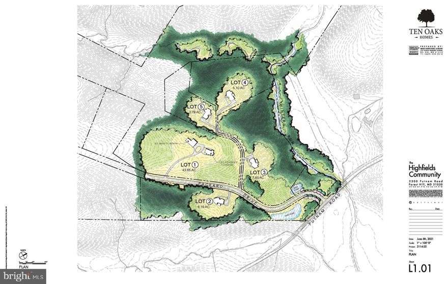 Coming soon - The Highfields, an exclusive Ten Oaks Homes community consisting of 17 estate lots. Construction tie-in with Ten Oaks Homes.  Please do not enter site without contacting listing agent.