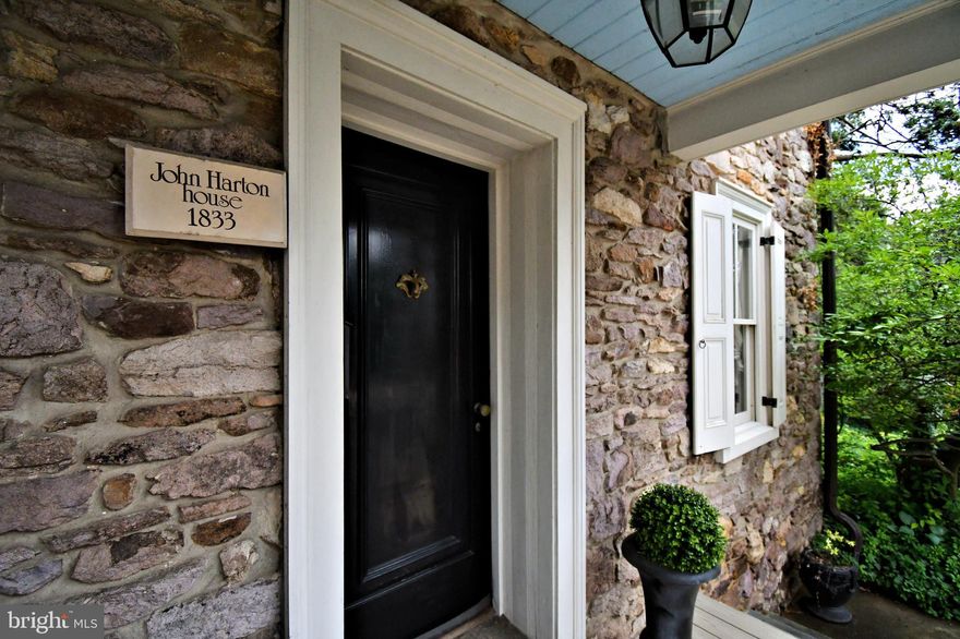 The John Harton House, located in the heart of Doylestown Borough, is available for rent.  Built in 1833, this registered historical property with its award-wining gardens features three levels of living space including four bedrooms, one full and one half bath and an enormous closet/laundry room.  Stunning wide-plank hardwood floors and moulding along with winding staircases add to the homes colonial charm.  The kitchen has been beautifully updated to provide all of today's modern amenities. Enjoy all the borough has to offer without the hassle of parking!  This home's driveway can easily fit four vehicles.