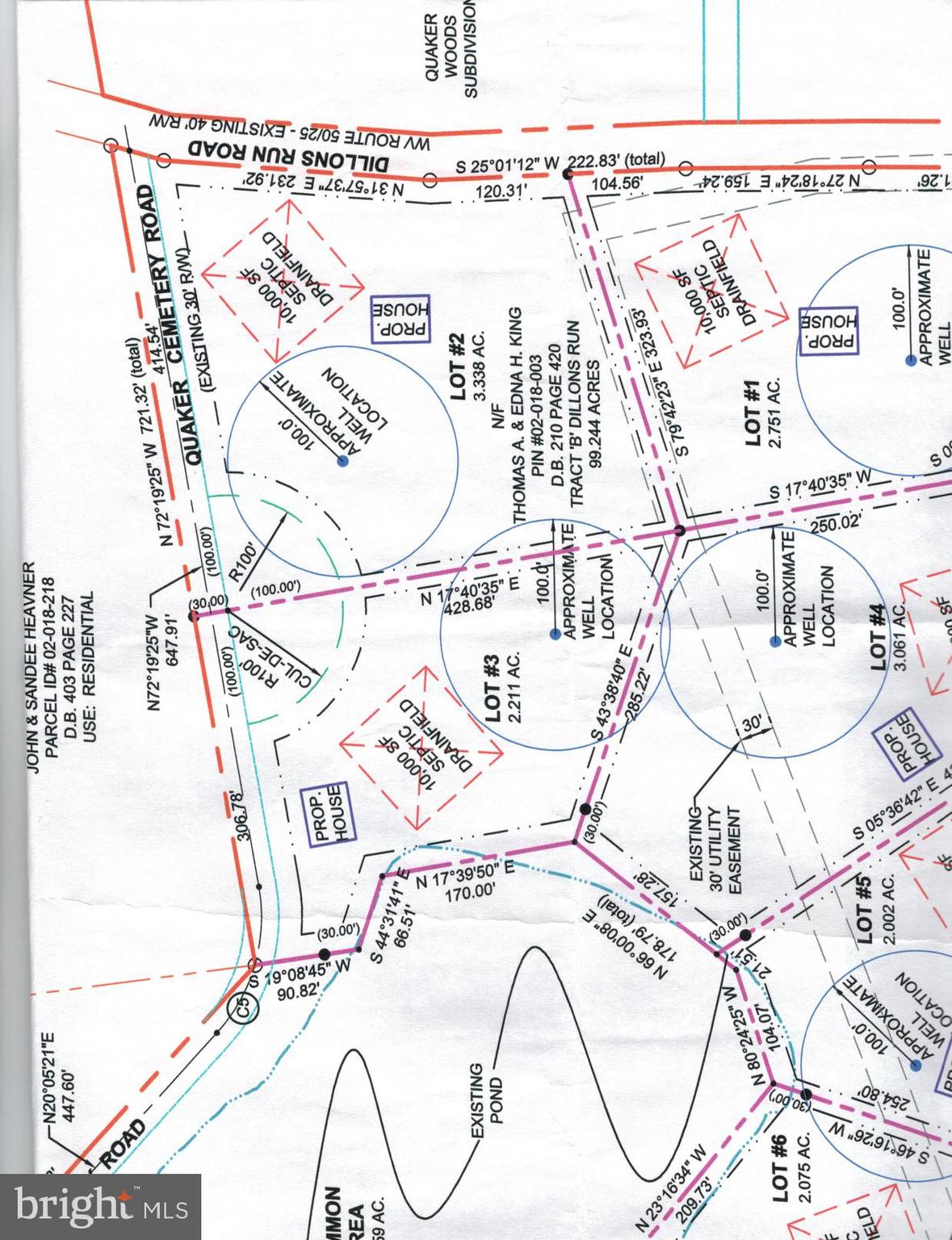 QUAKER LAKE SUBDIVISION - Land
