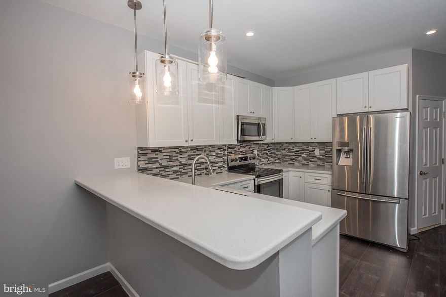 Welcome to 531 S 17th St - This two-bedroom two-bath apartment is situated on the first floor and lower level of a duplex building just off South Street. The main floor which is street level and has a living room, kitchen, full bathroom with a walk-in shower, and a bedroom.
The second bedroom is located downstairs along with a full bathroom and sitting area. The kitchen is updated and includes stainless steel appliances. A full size washer and dryer is located on the lower level. The security gate at the ground-level entrance provides security for package delivery. This unit is available as of 6/5 - We can potentially have it available June 1st.