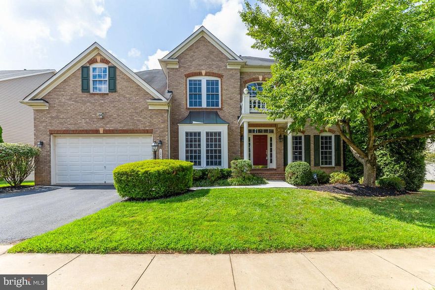 Marvelous, two car garage, brick front single family home in Fairfax! This home is a must see! Main level boasts a grand two story foyer, with the formal living and dining room on each side of the foyer.  As you enter the home you enter an incredible two story family room.  Elegant yet cozy! Main level office, large kitchen with granite countertop and, stainless steel appliances .  Breakfast room in kitchen exits to a huge  magnificent trex deck, overlooking the beautiful yard and pond.  Main level offers two staircases to access the upper bedroom levels. Upper level offers a huge master suite with separate private master bathroom. Master bathroom has soaking tub and separate shower. Three additional great sized bedrooms on upppr level.  Two bathrooms share a jack and jill bathroom and third bedroom has a private bathroom in the bedroom.  Incredible fully finished walk-out basement with amazing bar.  Bar has a mini fridge, wine fridge, sink and large bar area.  Also in the basement is a cozy Media Room, 5th Bedroom/playroom, full bath.  Walk out to very well maintained fully fenced backyard.  Hardwood floors throughout main level.  PHOTOS FROM PRIOR TO CURRENT TENANT MOVE IN. Home is currently occupied.