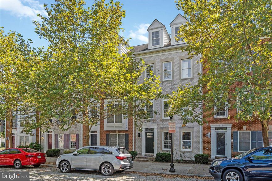 Brand new fully renovated home in Camden Crossing. Take the opportunity to entertain the realization of a newly renovated 19 year old home in the heart of Baltimore City. This unique property is situated on the 105 year old cobblestone street that directly faces The B&O Railroad Musuem. Four bedrooms and three full bathrooms with a half bath on the second level. The home has been meticulously and thoughfully renovated with on trend style and character. The custom tile work in all bathrooms has been masterfully installed with gold trim. New stainless appliances in the kitchen with granite countertops and a black mosaic stone backsplash. New maintenance free deck and rear staircase with 6' privacy walls.  Dark finished hardwood floors throughout. Off street parking in the built in one car garage. Laundry closet on second level for convenience. Elegant light fixtures have been installed to match with black and gold hardware and trim. New two zone HVAC. The property is equiped with a built in sound system and security system. At 2440sf this property stands to be one of the largest in the neighborhood. Brick facade with stone window surrounds and a classy new front door make this the equisite property, truly the envy of the neighborhood.