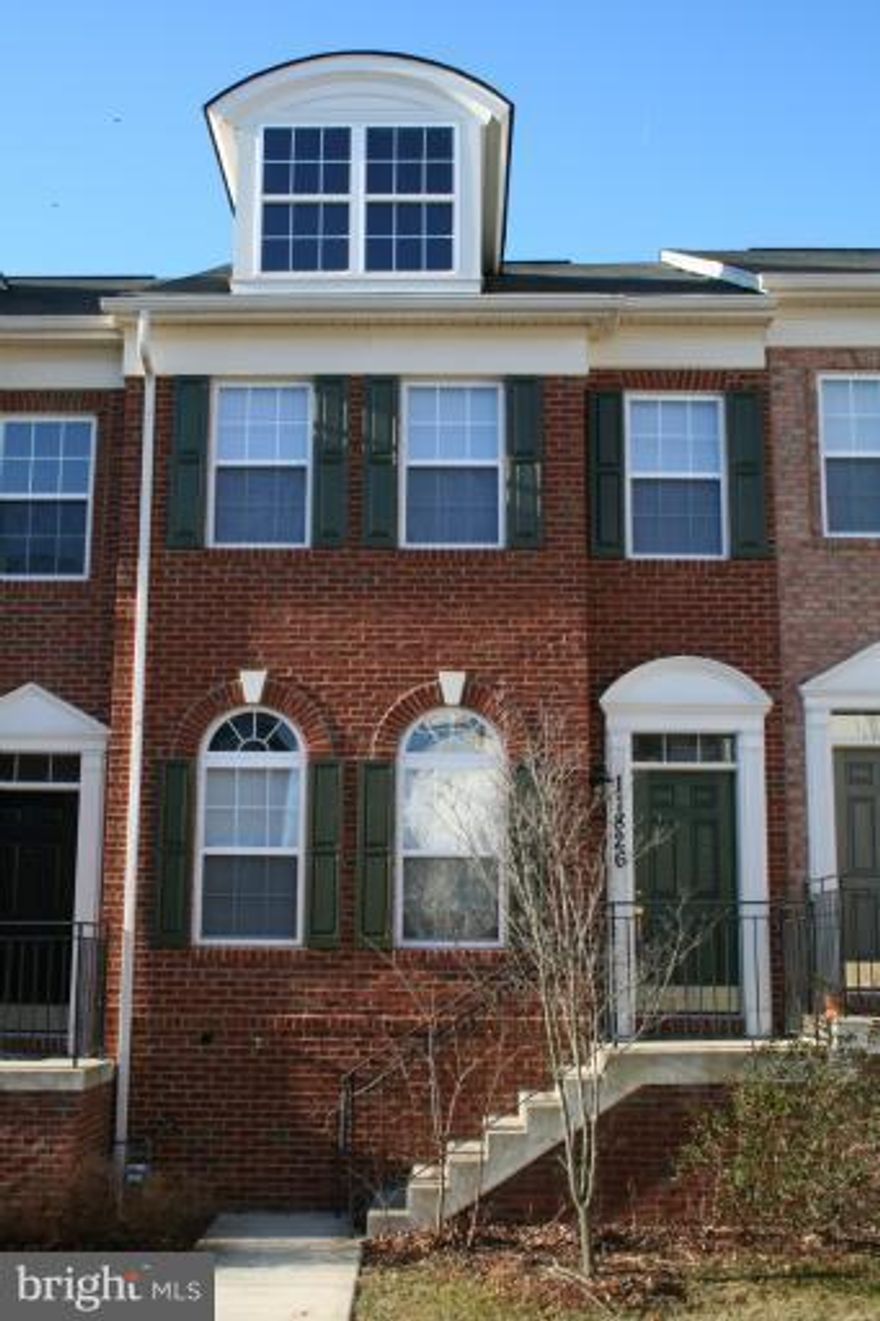 Beautiful brick front 4-level spacious townhouse, 3 BR 3 FB & 1 HB. 2-car garage with opener. Modern kitchen with granite counter top, SS appliances. main level HW floor. Family off kitchen with gas FP. 2nd master, loft with BR, FB & recreation RM, large deck...convenient location, easy asscess to 355, I-270, multiple shopping centers. Buses to metro...MUST BE GOOD CREDIT.