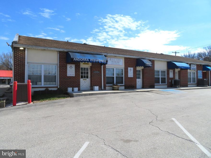 Property in prime location currently used as a medical office, this building consist of 5 total condo units which are all connected and use as one continuous building. Plenty of parking available, entrance in front of building and common area parking in rear of the building. Current tenant is in a triple net lease.  Close to public transportation and local shops.