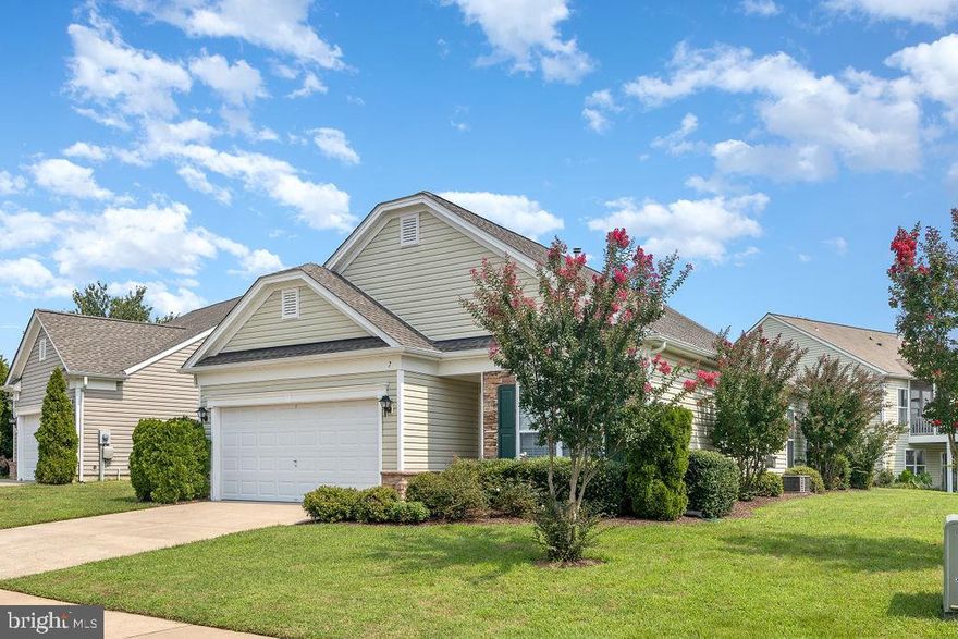 One level living at its finest! Easy, low maintenance  ranch/rambler situated in an amenity filled 55+ Senior Community. The interior features 2 beds, 2 full baths, an open kitchen, dining, and living area, and has an outdoor patio surrounded by beautiful landscaping. Amenities include swimming pools, tennis courts, a billiards room, club house, fitness center, and so much more!