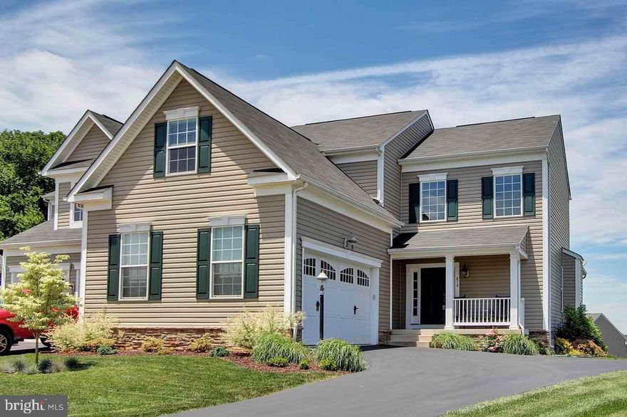 Gorgeous home filled with quality amenties await you in this one of a kind home. Located minutes off of I83 at Leader Heights, ideal for Maryland commuters. Spacious home has an open floor plan with gleaming hardwood floors, kitchen with granite countertops, dining room, sunroom to Trex deck, crown molding throughout,wonderful master suite with luxurious bath, walk-in shower,whirlpool tub,lower level family room/exercise/full bath/BR,patio