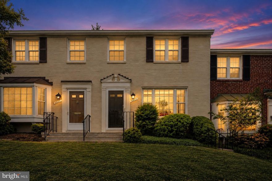 Welcome home to Fairlington Towne! This quaint and charming community offers a private, peaceful setting without sacrificing easy access to everything Alexandria has to offer. Step inside to a sun-filled living room where a large picture window floods the space with natural light, flowing seamlessly into the dining area for easy everyday living and entertaining. Remodeled in 2020, the kitchen shines with bright Shaker style cabinetry, sleek quartz countertops, and modern recessed lighting. Upstairs, the primary bedroom is generously sized, and the second bedroom is ideal as a home office, guest room, or whatever suits your needs. Both share an updated hall bathroom featuring a handsome vanity and stylish finishes. Rounding out this move-in ready home are in-unit washer and dryer (2021), a newer water heater (2025), and an insulated attic for year-round energy efficiency. Step outside to a fenced backyard with a wooden deck and raised garden beds, backing to mature trees for a peaceful, private escape. An open parking lot provides convenient options right at your door, and beautifully maintained common grounds and a warm, welcoming community atmosphere make Fairlington Towne a place you'll love coming home to. Just minutes to Safeway, Fresh Market, Target, Bradlee Shopping Center, Old Town Alexandria, Village at Shirlington, Fairlington parks, and the Four Mile Run and W&OD Trail. Quick access to King Street, I-395, I-495, Van Dorn Street, Columbia Pike, and Duke Street. Schedule a private tour of your beautiful new home today!