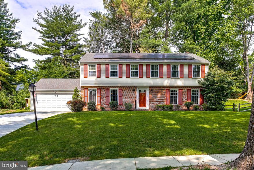 Solar Panels are owned outright and convey with the home. $40,000 value! This home features over 2500 Square Feet of living space in Beautiful Howard County, which is consistently rated as one of the Top Ten Counties in the entire United States. The sprawling first level is comprised of a kitchen with eat-in dining room, formal dining room, formal sitting room, family room with a wet bar, powder room, and laundry. The upper level features 5 spacious bedrooms including a huge owners suite with attached bathroom. Lower level is unfinished and ready to be built out. Schedule your tour today!