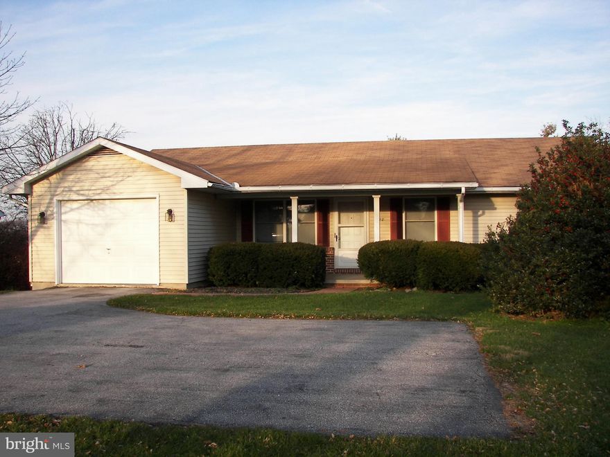 Easy one floor living in this three bedroom, 2 bath rancher with front porch.  Located just outside of Westminster city limits, so no  city taxes!!  The many upgrades include the kitchen with granite counter tops, tiled back splash and all new stainless steel appliances, completely remodeled  hall bathroom, upgraded master bath, new flooring in living room, hallway, baths and all three bedrooms and a fresh coat of paint to the entire first floor living area. Waiting for you to plan and design to your liking is the unfinished walkout basement which leads to the large back yard. There are washer/dryer hook ups for either a basement laundry area or a first floor laundry area.  The spacious one car garage enters into the first floor family room/dining area.   Exterior upgrades include a new roof just installed in January 2021 and a whole house power washing.  The home is convenient to major commuter routes and all amenities Westminster has to offer.  628 Old Baltimore Road is ready for you to move right in and enjoy.  More pictures coming soon.