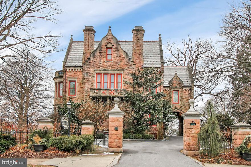 One of Reading and Berks County's largest &  historically significant properties. Built in 1892, for Industrialist James Hervey Sternbergh, owner of American Iron and Steel Manufacturing Co., this stately 24 room Mansion House features 9 large & Elegant Bedrooms, each with an attached bath and a completely renovated Carriage House that provides 6 additional rooms.  Located on 4+ Landscaped Acres, with Pool and beautiful outdoor space.