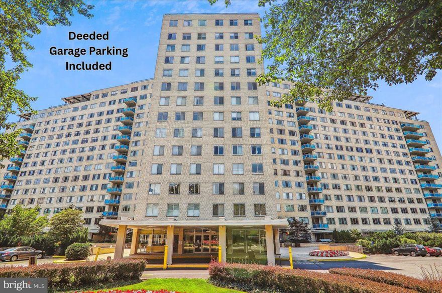 RARE GARAGE PARKING (P-146 / SEPARATELY DEEDED) INCLUDED WITH THE SALE !!   EXTRA  GARAGE PARKING SPACE ALSO AVAILABLE FOR SALE IF BUYER NEEDS A 2ND SPACE!    Easy access and on lobby/ground level (no need for elevator) to this fabulous studio unit that's been updated throughout with brand new luxury vinyl plank flooring,  freshly painted throughout,  galley kitchen (with white cabinetry, new countertops, new dishwasher & refrigerator, new flooring), plus an updated bath with new vanity/sink.  Large, oversized window provides great natural light and there's ample closets.  This condo is completely ready for it's new owner to move in without having to do anything!!  All utilities included in the condo fee.  The Grosvenor Park amenities include a swimming pool, fitness center, community grocery store, tennis court and so much more!  Community laundry room is located on lower level.  Close to the Grosvenor Metro, Strathmore Music Center and just minutes to Pike & Rose, shopping, restaurants, etc...   Don't miss out on this outstanding opportunity!!