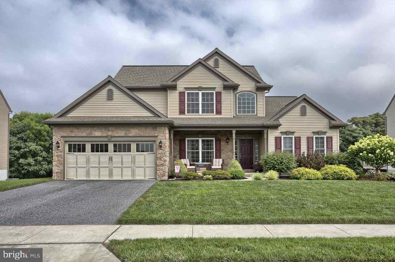 You'll love this open & bright home!  Home features 1st floor master suite, 4 bedrooms. Spacious foyer with HW floor.  Great kitchen with upgraded cabinets & counters, relax by the family room FP or enjoy the outdoors on the large deck and yard that backs up to a private area. LL has superior walls, walk-out basement. Close to Downtown Hershey & Medical Center. Its a great buy and ready for your move in!