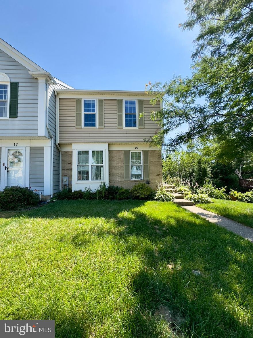 Step into comfort and convenience at 15 Woodhollow Ct, a thoughtfully maintained residence nestled in a peaceful Owings Mills community! This spacious three-bedroom, two-and-a-half bathroom home offers both practicality and style across multiple living areas, perfect for everyday living and entertaining. From the moment you enter, the tiled foyer sets the tone with ample natural light and storage, leading you into a bright and welcoming interior.

The main living area features luxury vinyl plank flooring and a neutral palette that provides a versatile backdrop for any décor. The kitchen is well appointed with quartz countertops, built-in cabinetry, a full suite of appliances, and a generous serving counter ideal for both casual meals and hosting. A large pantry provides added storage. The adjacent dining area opens out to a wide balcony, enhancing the space with fresh air and light.

Upstairs, all three bedrooms are fully carpeted and filled with natural light. The primary suite offers added privacy with an attached full bathroom featuring dual vanities, a wide mirror, and a soaking tub. Two additional bedrooms are supported by a second full bathroom with its own soaking tub and modern finishes.

The finished basement adds flexible space for a home office, recreation area, or media room, complete with wall to wall carpeting and a finished ceiling. Outside, a large fenced backyard invites relaxation, gatherings, or space for pets to roam freely. The home also includes a tiled half bathroom on the main level and street parking directly out front.

Residents benefit from 24 hour emergency maintenance, access to an online tenant portal, and a quiet setting close to local amenities. Small pets are welcome with a signed pet addendum and a non refundable pet fee of $500.

Nearby Attractions and Highways

Foundry Row – 8 minutes

Northwest Regional Park – 10 minutes

AMC Owings Mills 17 – 6 minutes

Mill Station Shopping Center – 7 minutes

Irvine Nature Center – 15 minutes

Nearby Highways

I 795 – 5 minutes

I 695 – 12 minutes

Agency disclosed upon initial contact. Agent conducts showings; BMG manages follow-up, paperwork, move-in post-approval. Vouchers work with BMG directly.