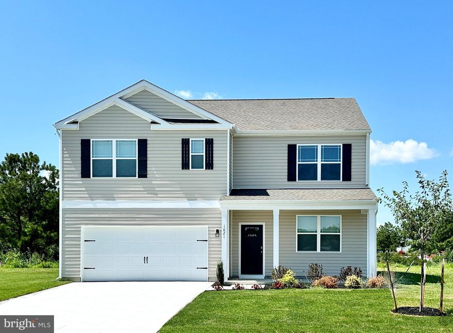 The only available under-construction Hayden home in Blackwater Landing with a front porch! This spacious open-concept home spans 2,511 square feet and features four bedrooms, three full bathrooms, as well as a two-car garage. Upon entering this home, you’ll be welcomed by a foyer filled with natural
light and featuring two convenient coat closets and a flex room. The open floorplan allows you and your loved ones to spend quality time together while in the great room, casual dining area, and kitchen. The spacious kitchen has a large island with room for seating, an impressive corner pantry, plenty of white cabinet space, granite countertops, and stainless-steel appliances. Also located on the first floor is a bedroom with a full bath in the hallway, and access to the two-car garage. Upstairs you will find the
owner's suite complete with a private, double bowl vanity bathroom and oversized walk-in closet. The additional three spacious bedrooms and loft allow for everyone to have their privacy and share access to the second full bathroom. The laundry room with included washer and dryer is conveniently located upstairs along with a hall linen closet. The home includes a white window treatment package and the exclusive D.R. Horton Smart-Home® Package through ADT that will give you complete peace of mind. Pictures, photographs, colors, features, and sizes are for illustration purposes only and will vary from the
homes as built.