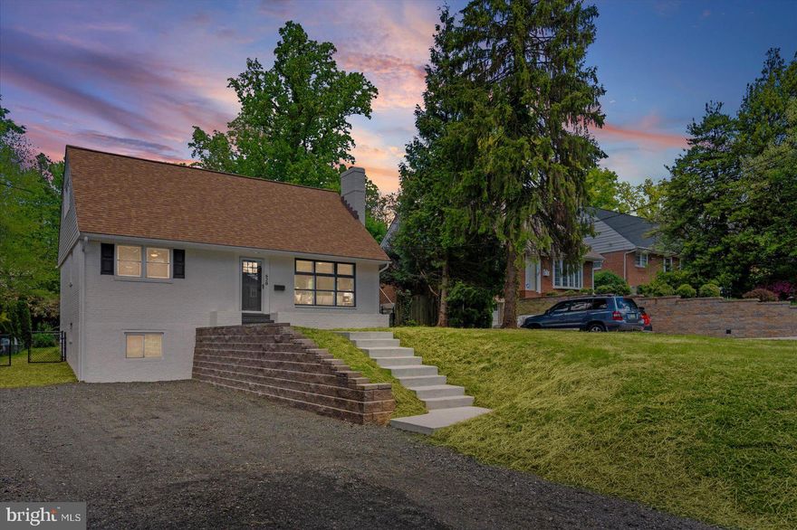 Nestled in a serene neighborhood, this charming 1951 cape cod exudes timeless elegance and modern comfort. Spanning almost 2200 square feet of finished space, this remodeled 4BR/3.5BA home ensures ample space for relaxation and rejuvenation. Inside, you’ll find a bright, updated interior with fresh paint, recessed lighting, and refinished hardwood floors. 

The living room greets you with a brick fireplace, while the main level also features primary suite with its own full bath, plus an additional hall bathroom. The eat-in kitchen offers a cooktop island, stainless steel appliances, and plenty of cabinetry. The thoughtful layout seamlessly connects living spaces, perfect for both intimate gatherings and entertaining guests. Just off the kitchen, a vaulted-ceiling bump-out provides flexible living space and walks out to a deck overlooking the large, fenced-in backyard. Upstairs includes two bedrooms with new carpeting and a full bath. The basement adds additional finished living space or a 4th bedroom, a convenient half bath, and ample storage space.  

This residence offers a perfect blend of comfort and sophistication, and located in the highly rated school district of Stoneleigh Elementary, Dumbarton Middle and Towson High. Look no further than here!