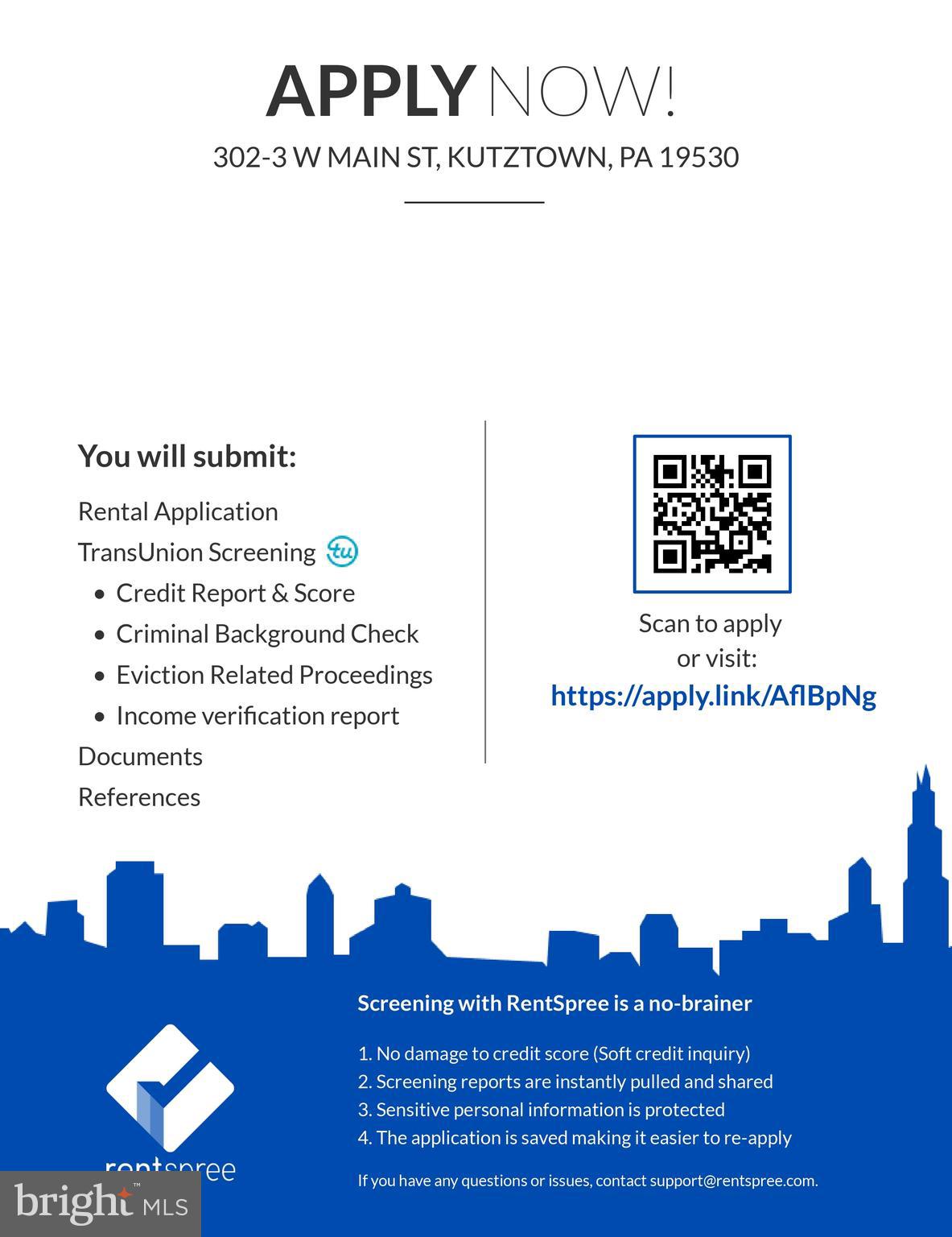 KUTZTOWN - Residential Lease