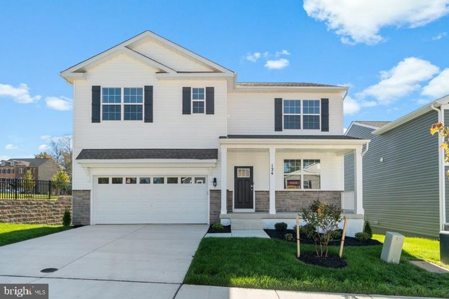 This Hayden model features 5 bedrooms and 3 full baths, and a two car garage.  A guest room and full bath on the main level. Fully kitchen with stainless steel appliances, 25 cu ft side by side refrigerator with in door water/ice, multi cycle dishwasher, disposal, range and microwave with white kitchen cabinetry, LED work area kitchen lighting and granite countertops. Upstairs you will find 4 more bedrooms plus a LOFT, which will make a great 2nd living area for the kids or visiting family.  America's "Smart Home Technology" featuring Quisys IQ HD touchscreen with camera, Wi-Fi video doorbell, Echo Dot speaker with Alexa, Z-Wave programmable thermostat, smart light switch and Keyless Entry front door lock with deadbolt, flat screen prewires with cat-6 outlets in owners suite and living area, and finally a Wi-Fi enabled garage door opener. LVP flooring on main level areas, two panel interior doors with brushed nickel hardware, wall to wall carpeting in bedrooms, ceiling fan pre-wires, - ALL BRAND NEW AND ALL INCLUDED!!! Attractive low down payment financing programs available at below market rates. Closing cost assistance plus a RWC 10 year warranty. ACT NOW!