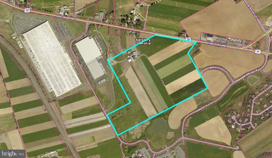 Prime industrial development opportunity located at the eastern gateway to Lancaster County. The site is adjacent to Houston Run Industrial Park and Urban Outfitters. Convenient access to Route 30 and Route 41. Public water and sewer available.