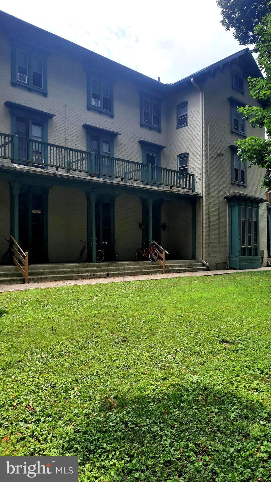 First floor apartment available in the Old Irving College building.