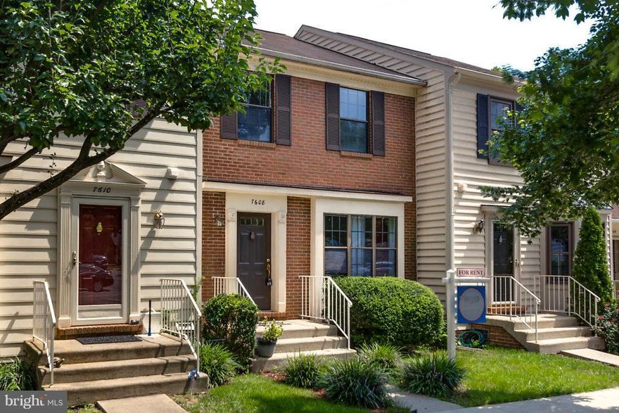 This is a professionally managed property where you will enjoy our FREE Resident Benefits Package! Included are two ways to pay your rent electronically, online maintenance requests as well as an online portal through which you can access important information such as your monthly statement, your Lease and your Association guidelines where applicable. This well-maintained 3BR. 3.5BA home features a large KT with walk-out to deck facing trees, a MBR/BA with separate tub & shower, plenty of closets, pull-down stairs to floored attic for storage, 2 assigned parking spaces, utility room and more.  Nearby bus to Pentagon & Springfield Metro, near schools, shopping, entertainment, commuter rail and major access routes.