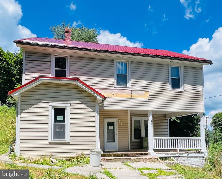 MAJOR PRICE DECREASE.   The property needs renovated is being offered AS-IS.  The utilities have been turned off.  Close proximity to Downtown Frostburg and the Great Allegheny Passage's Trailhead.  So much potential in this 3 bedroom and 1 full bathroom house.   Don't miss this opportunity!  Priced to sell.  Bring offers.  Schedule your appointment online.