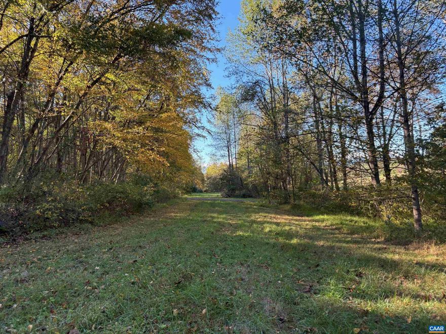 Exceptional mostly wooded and elevated, 7.258 acres with live stream and Blue Ridge Mountain views.  Perc approved for a 3 bedroom house.  Located off a well maintained 50' right of way, having a written road maintenance agreement.  Very private, yet accessible to Towns of Madison and Culpeper.