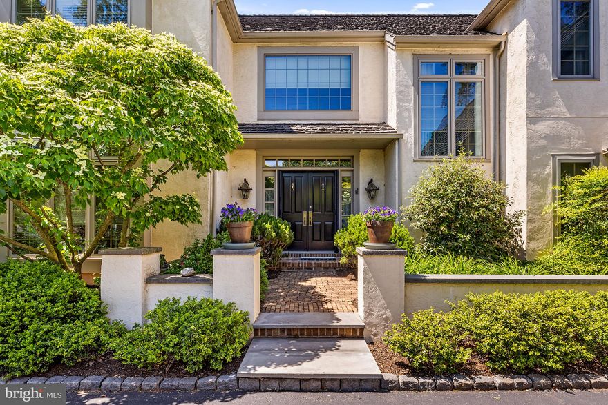 It is here, a fantastic & timeless Ann Capron designed home in Denbigh!   This beautifully maintained property offers a commanding view of the valley below and is one of the largest and most desirable lots in the community.  Outside, there is a delightful sun-filled rear courtyard wrapped by walls and featuring perennial gardens, just beyond this gated patio is a secluded in-ground swimming/dipping pool.  Step inside and admire the two-story foyer that flows into the living room with a gas fireplace, large Transom windows and sliding doors to rear courtyard patio.  The formal dining room is spacious enough for everyday living and entertaining.  From here the dining room flows perfectly to a timeless kitchen with island seating, high end appliances and an adjoining breakfast room and vaulted family room.   The family room offers a cozy fireplace and two more sliding doors to the rear courtyard and pool area.  All this surrounded by lush evergreen plantings which offer a perfect mix of year-round sun and seclusion.  The two-car attached garage, mudroom and powder room complete this level of living.   

The second level offers gleaming hardwood floors and a primary suite with double vanity, separate tub/shower and walk-in closet.   There are three more generously sized bedrooms with a shared hall bath (one bedroom features built-in cabinetry for an office area).  The lower level is finished with gaming area, exercise room, utilities and loads of storage.  This property features a full house back-up generator, an updated and meticulously maintained two zone HVAC systems, Cedar roof replaced in 2009 and maintained by the Cedar Roof Company.  The stucco remediated in 2016/2017 with replaced windows.   All this while being minutes to Lancaster Avenue and King of Prussia, both with an amazing array of dining and shopping options and close to all major roadways for an easy commute to Philadelphia and NYC. Call today to see this timelessly renovated home in the Denbigh community!

Buyer to use Trident Lane Title for Title Insurance to purchase  - Thank you.