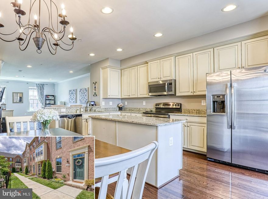 Absolutely stunning 4 level townhome with all the upgrades you are looking for located in the sought after O'Donnell square neighborhood! When you first arrive, head inside and pause for a moment to take in how warm and inviting this home is!! Instantly you will notice a spacious area perfect for a home office, den, or rec room that offers neutral paint, crown moldings, and stylish updates throughout.  Ascend up to the second floor to the bright, open concept main level with gorgeous engineered hardwoods running throughout, high ceilings, and amazing natural light from the large windows. The gourmet chef's kitchen showcases granite countertops, stainless steel appliances, a vast island and breakfast bar, ample storage in 42" cabinets, substantial side sitting area that can also be used as a dining area, and access to the extended maintenance free deck-providing plenty of space for relaxing or entertaining! Travel through the airy living room to find a staircase leading to your first master bedroom providing ample closet space and a trey ceiling with accent lighting. The master en-suite features dual vanities, dual shower heads, and plenty of cabinet storage. There is an additional bedroom and full bath on this level that can be used for guests, gym space, or more! Convenient access to the brand new, front loading washer and dryer located near the master. Head up to the fourth level where you will find a second master bedroom or family room area with a sizeable walk-in closet, and a full bathroom. Be sure to check out the oversized garage with its additional storage area and covered parking pad! Community is convenient to Canton, all the new shops in Brewer's Hill/Canton Crossing, classic Greektown restaurants, Yard 56, Bayview Hospital, and more. Perfect for commuting with close access to I-95 and I-895! Donât miss out on this beauty!