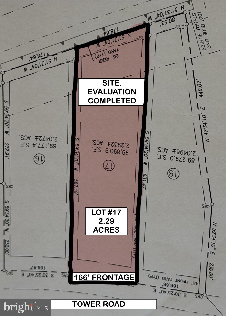 LOT #17 TOWER ROAD