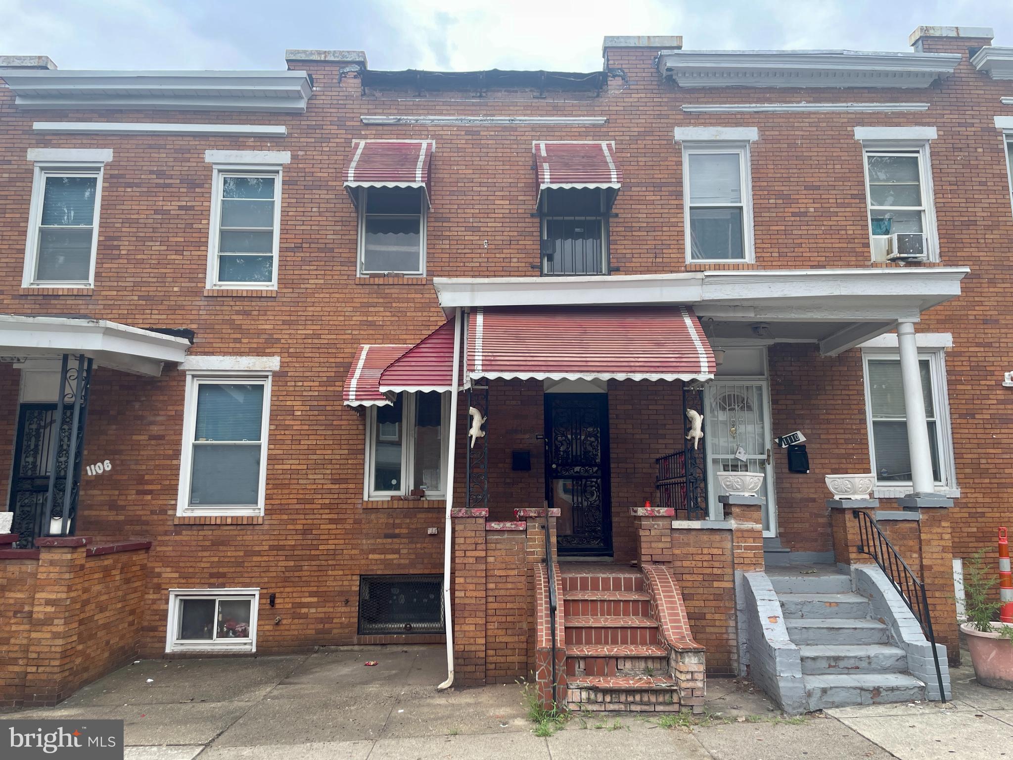 Ready for renovation. Located on Luzerne Ave, a wide, tree-lined street just 9 blocks from Johns Hopkins Hospital. This is the only vacant building on the block. The property has an older AC system and ductwork. The basement height is tall enough to create additional finished square footage and a bonus room. Residents will appreciate the covered front porch and the pantry/mud-room behind the kitchen.