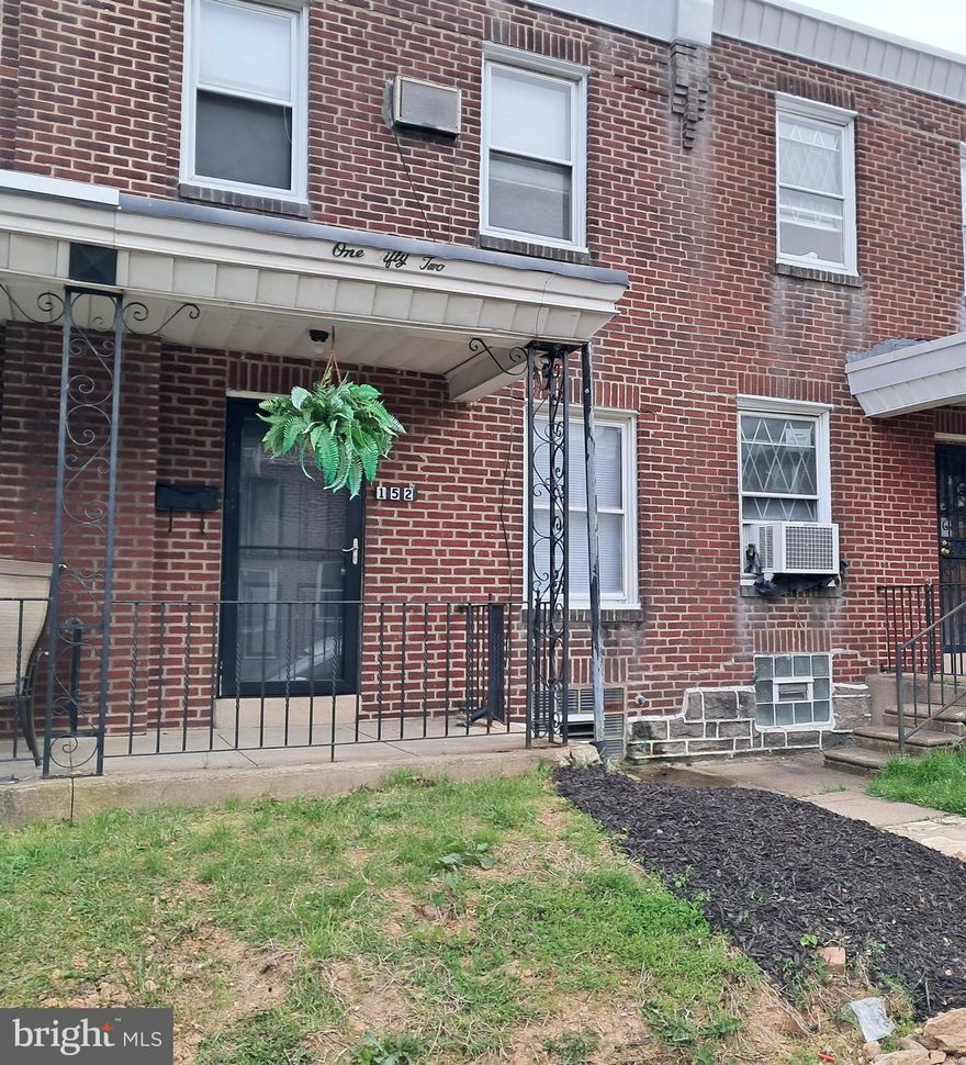 Welcome to 152 Rosemar St., a beautifully maintained 3 bedroom 2 full bath home nestled in the heart of Philadelphia's vibrant Olney neighborhood, offering a Home Warranty for your peace of mind AND $1,000 towards Buyers closing.  This charming property offers a perfect blend of classic character and modern updates, that includes a covered porch and patio, full appliance package, featuring spacious living areas, a functional kitchen, comfortable bedroom, and a finished basement, all ideal for you to just move in and enjoy.  Conveniently located near public transportation, schools and shopping, this home provides easy access to everything the city has to offer.  Don't miss this opportunity to own a great home in a growing area.